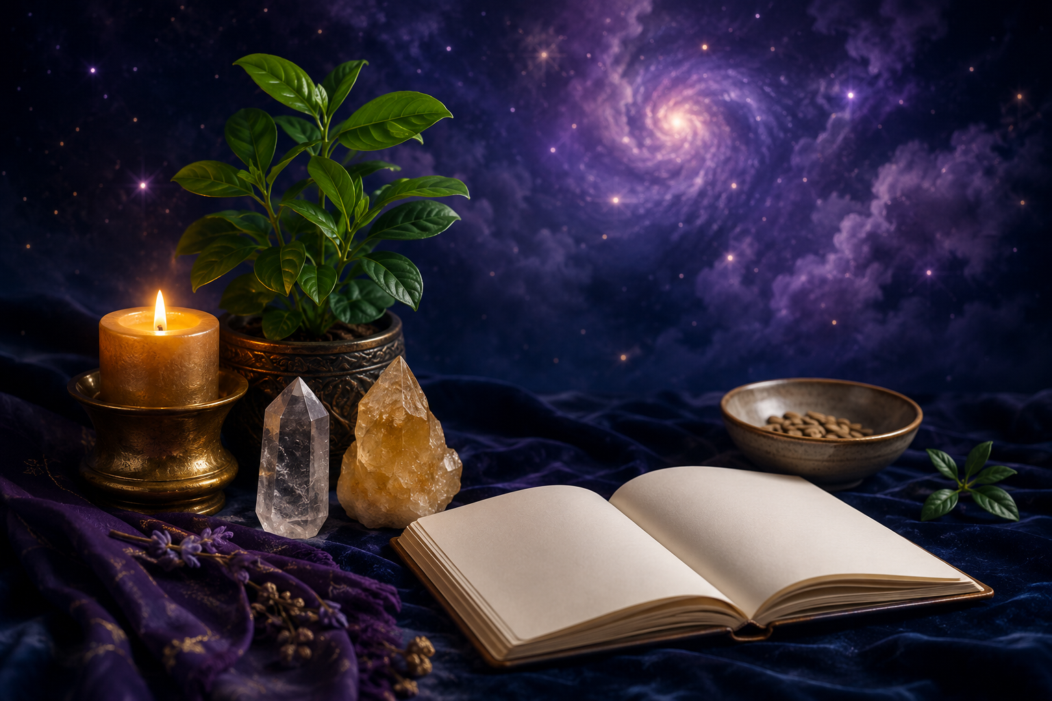 Espacio de meditación para la prosperidad consciente